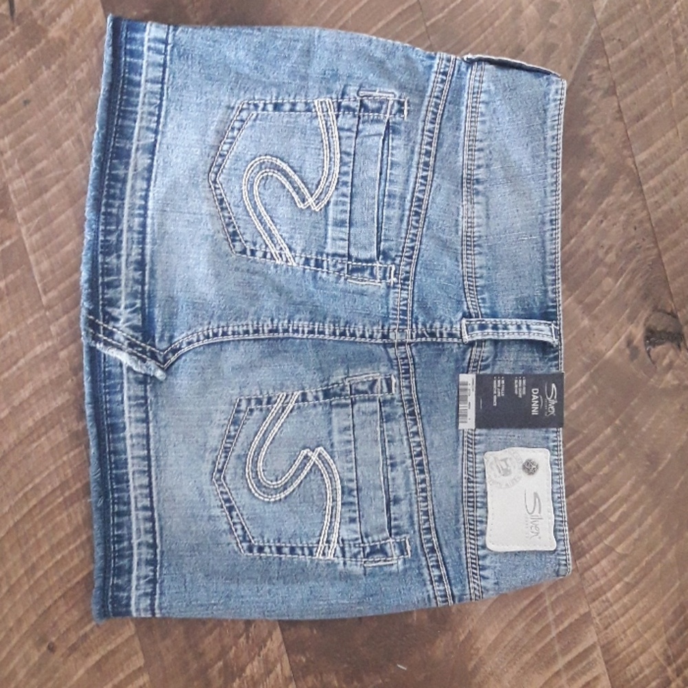 Silver Jeans denim skirt